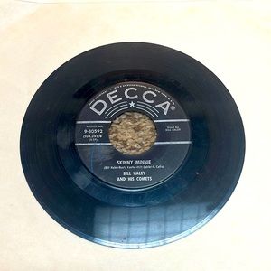 Bill Haley and His Comets Vintage vinyl 45 R.P.M. record